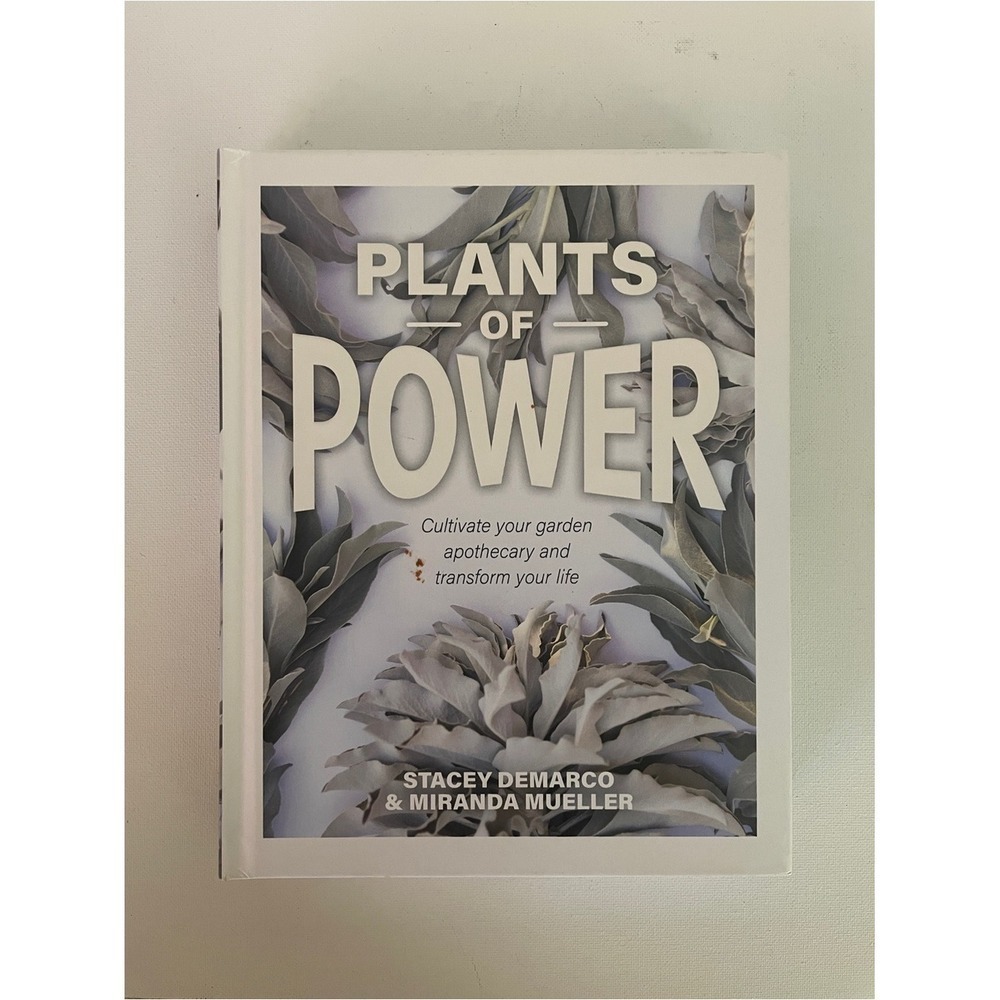 Plants of Power Book Botanical Hardcover Herbalist Herbs Garden Healing Magic